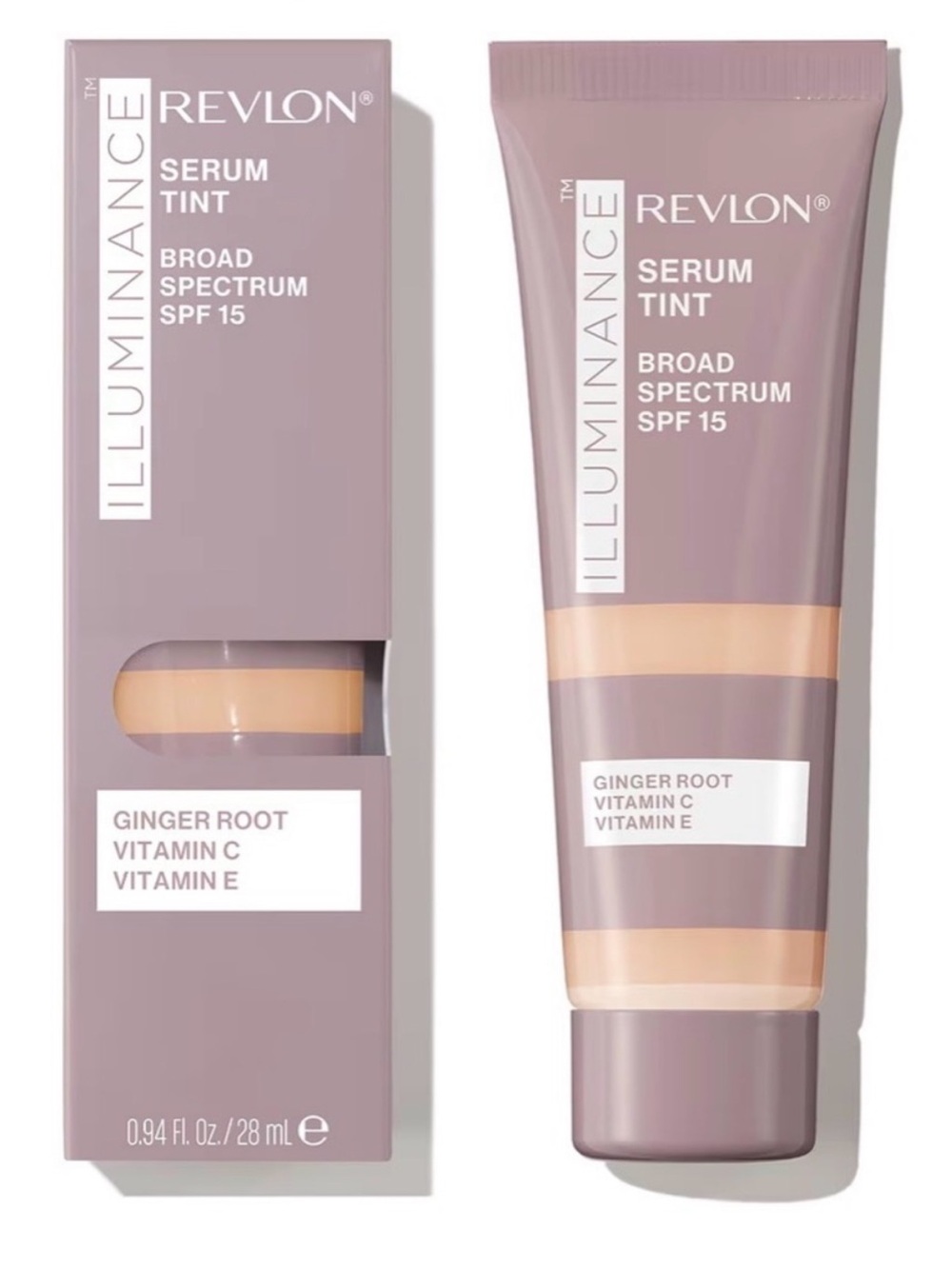 Revlon ILLUMINANCE Serum tint color 301 cool beige size 0.94fl oz .
